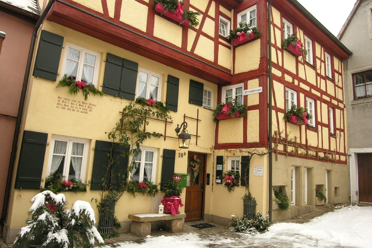 "Am Klingentor Daire Rothenburg ob der Tauber Dış mekan fotoğraf